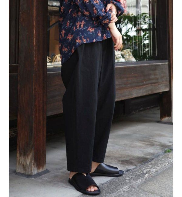 journal standard luxe「ヴィンテージバフグラニーパンツ」|その他|ブラック