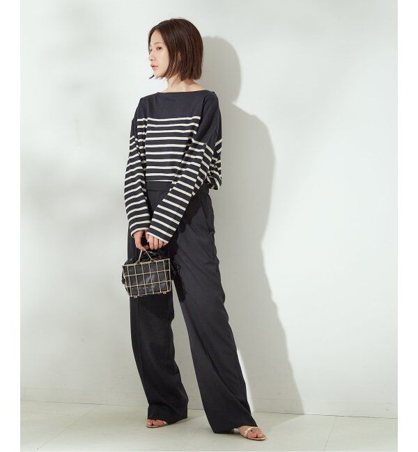 journal standard L'essage「《別注》【Leminor/ルミノア】ナバルバスクシャツ：カットソー」|Tシャツ・カットソー|
