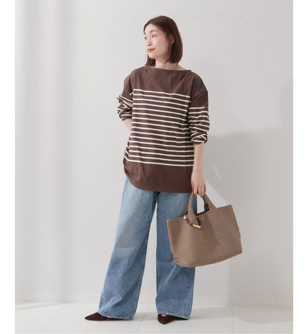 journal standard L'essage「《別注》【Leminor/ルミノア】ナバルバスクシャツ：カットソー」|Tシャツ・カットソー|