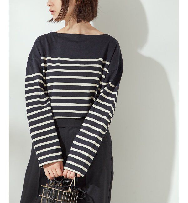 journal standard L'essage「《別注》【Leminor/ルミノア】ナバルバスクシャツ：カットソー」|Tシャツ・カットソー|