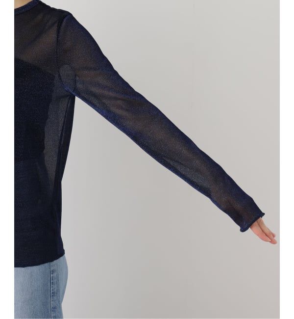 journal standard L'essage「ラメシアークルーネックプルオーバー」|Tシャツ・カットソー|