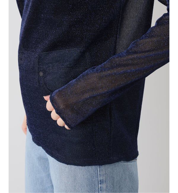 journal standard L'essage「ラメシアークルーネックプルオーバー」|Tシャツ・カットソー|