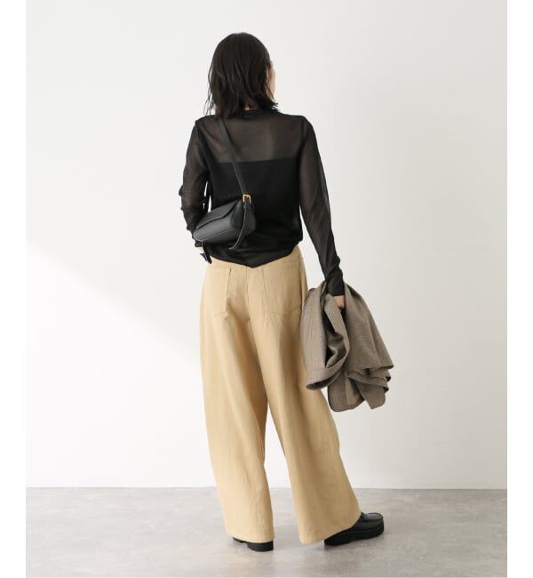 journal standard L'essage「ラメシアークルーネックプルオーバー」|Tシャツ・カットソー|