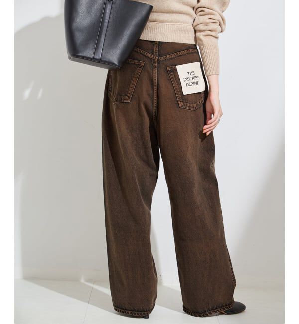journal standard L'essage「【INSCRIRE /アンスクリア】Baggy 5 Pocket：パンツ」|その他|ブラウン