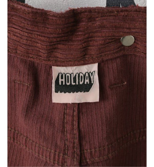 JOURNAL STANDARD「【HOLIDAY/ホリデイ】 DAMAGE CORDUROY SUSPENDER PANTS」|その他|