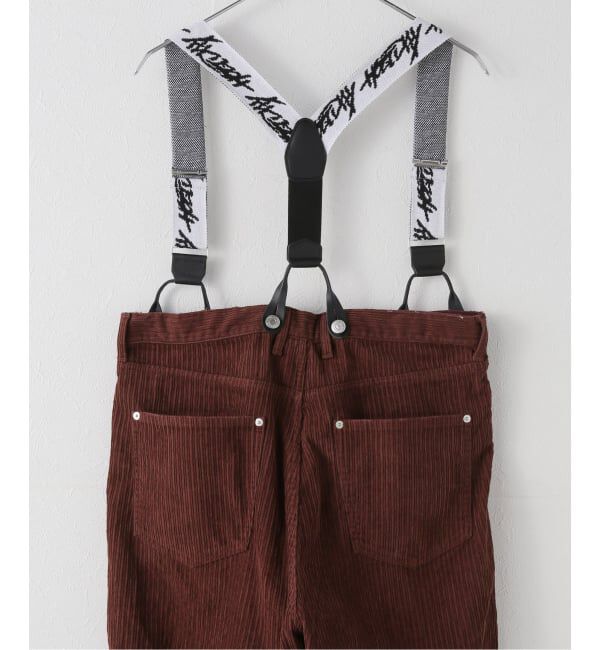 JOURNAL STANDARD「【HOLIDAY/ホリデイ】 DAMAGE CORDUROY SUSPENDER PANTS」|その他|
