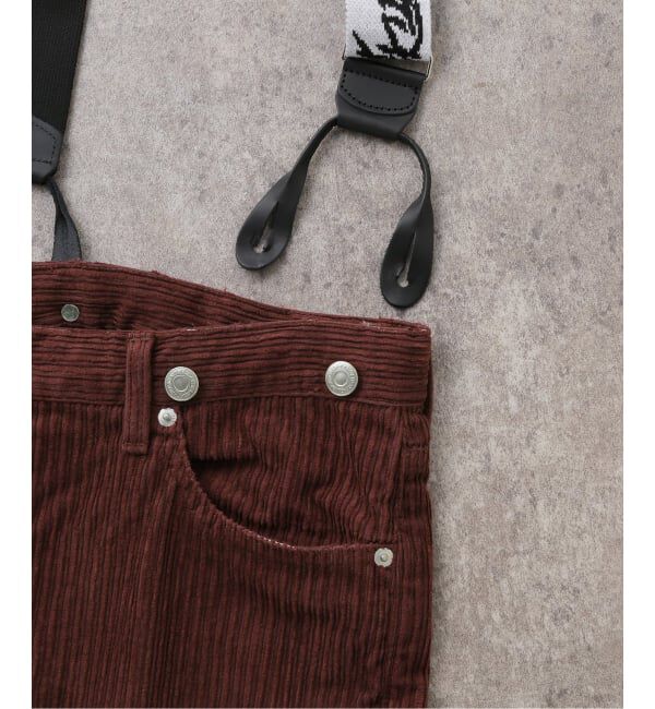 JOURNAL STANDARD「【HOLIDAY/ホリデイ】 DAMAGE CORDUROY SUSPENDER PANTS」|その他|