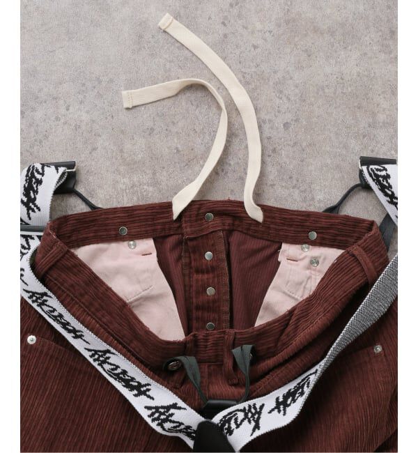JOURNAL STANDARD「【HOLIDAY/ホリデイ】 DAMAGE CORDUROY SUSPENDER PANTS」|その他|