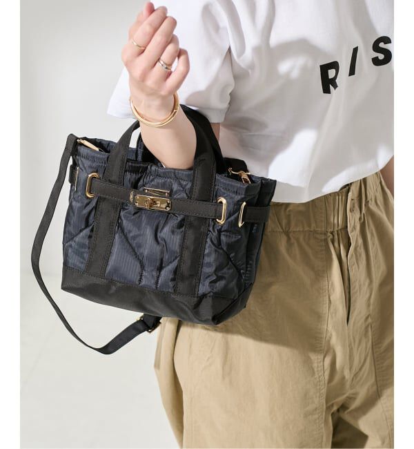 journal standard L'essage「《追加予約》《別注》【SITA PARANTICA/シータパランティカ】TOTE RP S：バッグ」|ショルダー・メッセンジャー|ブラック