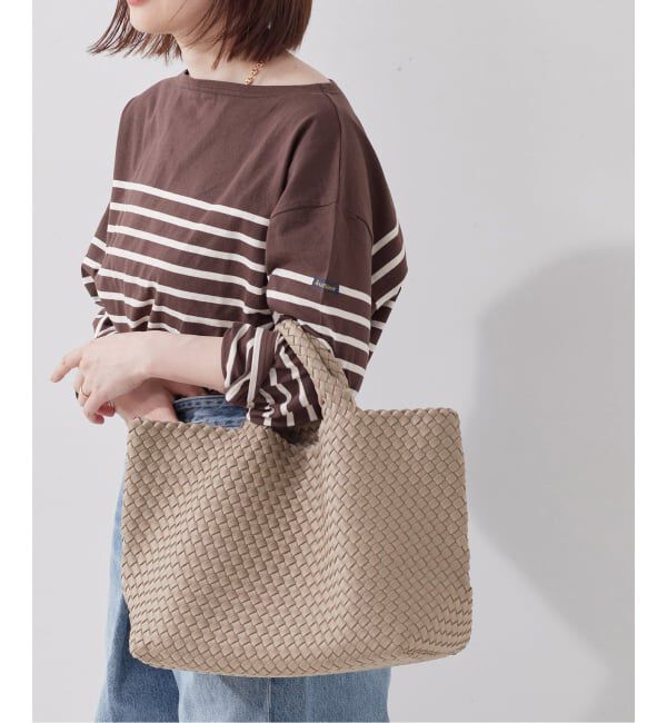 journal standard L'essage「《追加予約》【NAGHEDI/ナゲディ】ST BARTHS MEDIUM TOTE：トートバッグ」|トートバッグ|ベージュ