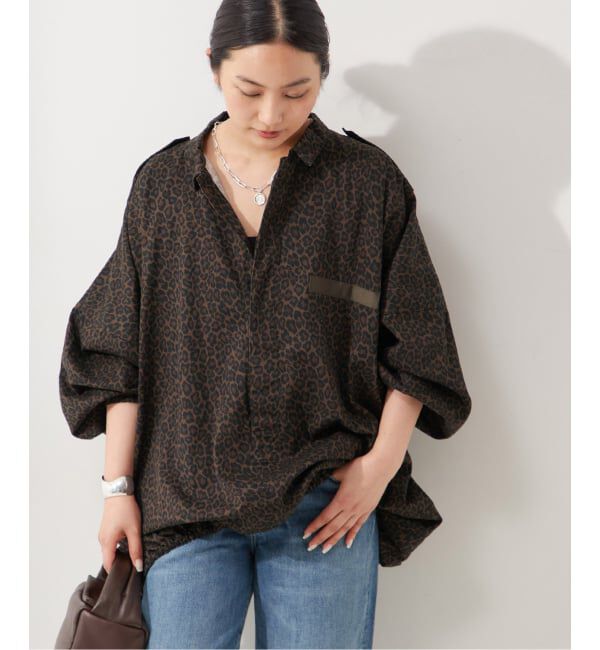 journal standard L'essage「《追加予約2》《別注》ILL ONE EIGHTY LEOPARD  SLEEPING S：ブルゾン」|その他|ベージュベース