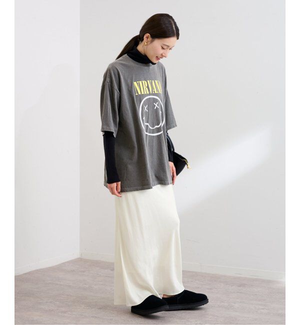 FRAMeWORK「GOOD ROCK SPEED/グッドロックスピード NIRVANA 別注BIG Tシャツ」|Tシャツ・カットソー|