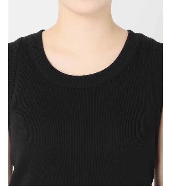 Spick and Span「《追加》18G リブニットタンク」|タンクトップ|