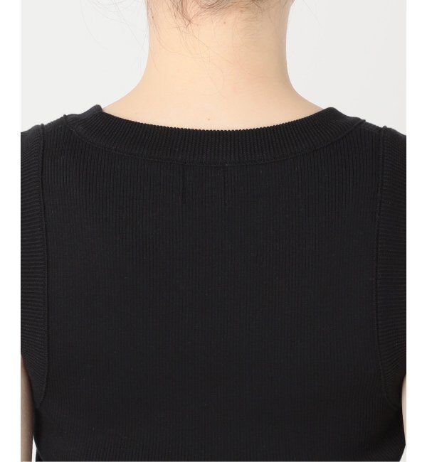 Spick and Span「《追加》18G リブニットタンク」|タンクトップ|