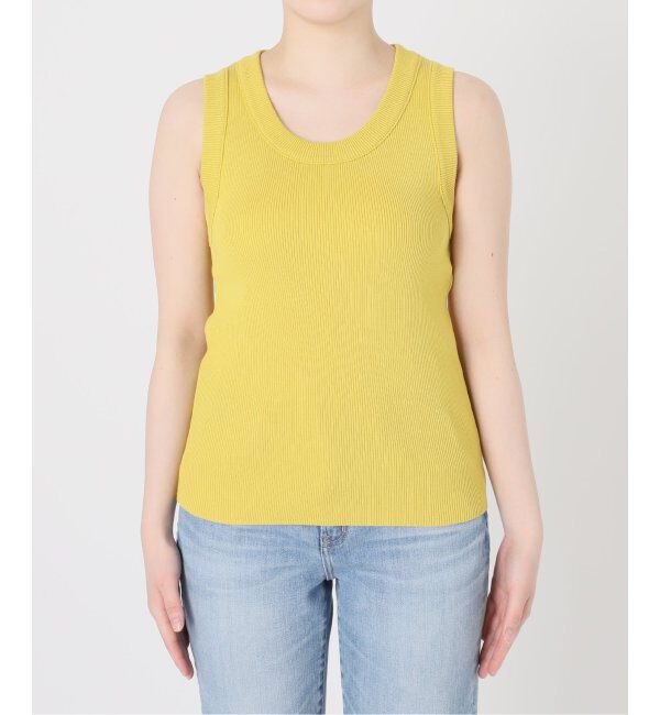 Spick and Span「《追加》18G リブニットタンク」|タンクトップ|