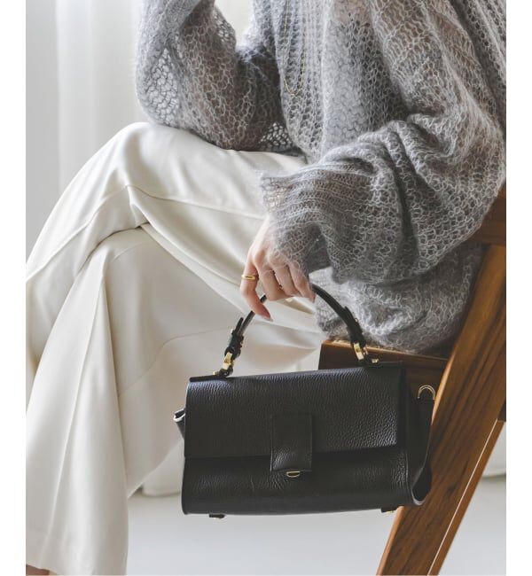 NOBLE「《WEB限定追加13》LORISTELLA/ロリステッラ ワンハンドルショルダーバッグ」|ショルダー・メッセンジャー|ブラック