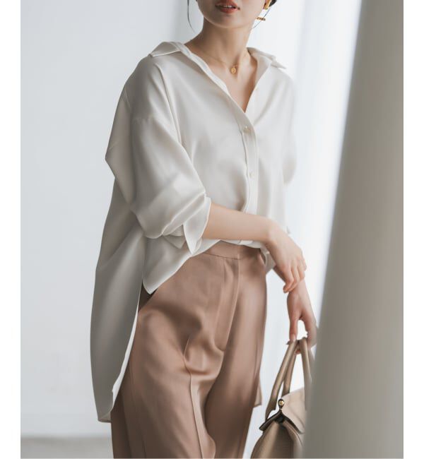 NOBLE「《追加》シーズンカラープレーンシャツ 13」|シャツ・ブラウス|