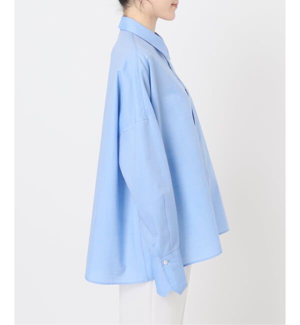 NOBLE「ELENI/エルニ ウールオックスワイドシャツ」|シャツ・ブラウス|