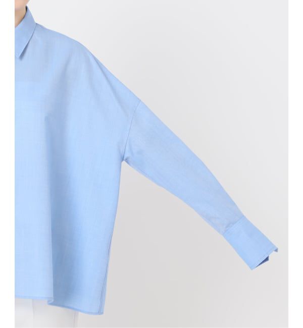 NOBLE「ELENI/エルニ ウールオックスワイドシャツ」|シャツ・ブラウス|