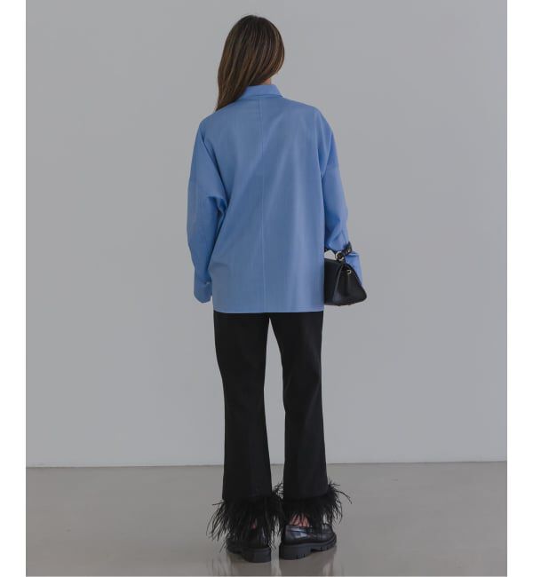 NOBLE「ELENI/エルニ ウールオックスワイドシャツ」|シャツ・ブラウス|