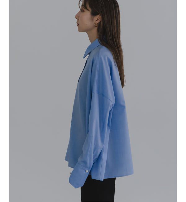 NOBLE「ELENI/エルニ ウールオックスワイドシャツ」|シャツ・ブラウス|