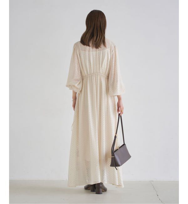 NOBLE「ラメカットジャガード2wayワンピース」|ワンピース|