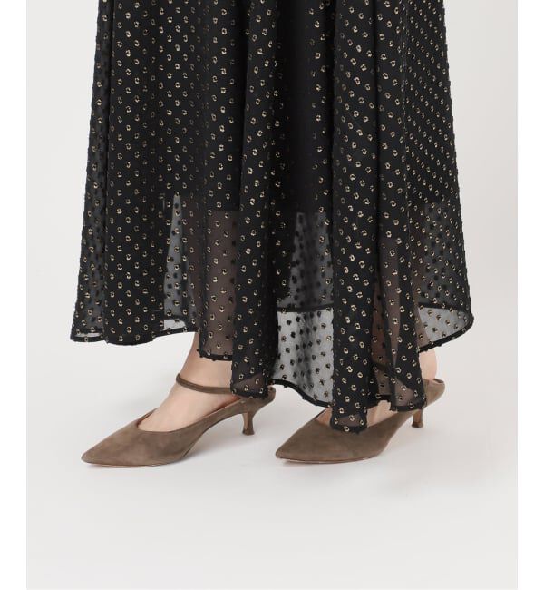 NOBLE「ラメカットジャガード2wayワンピース」|ワンピース|