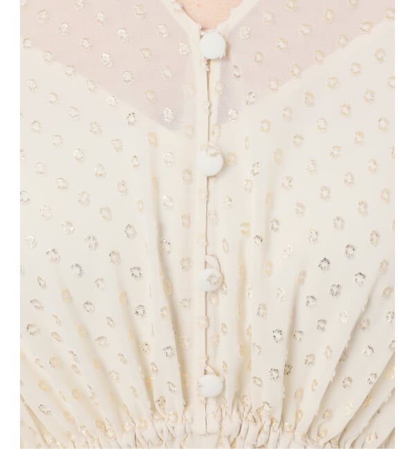 NOBLE「ラメカットジャガード2wayワンピース」|ワンピース|