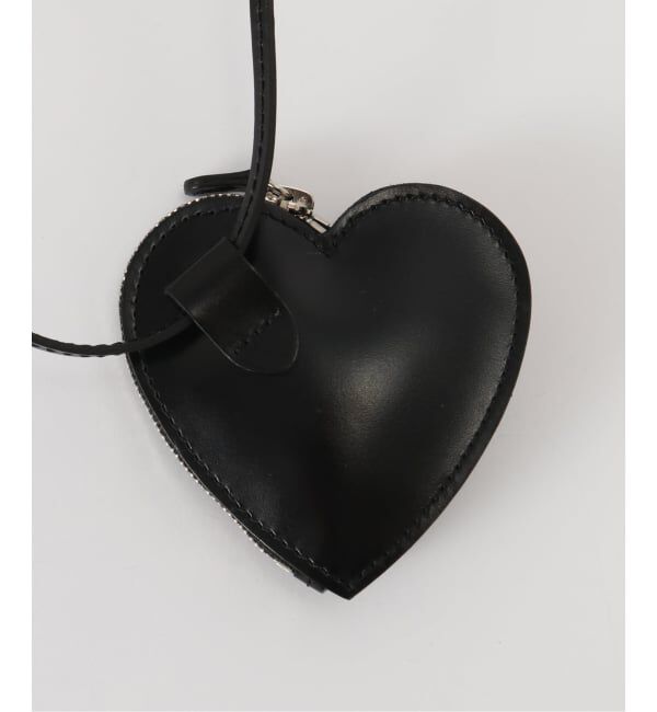 FRAMeWORK「JANE SMITH/ジェーンスミス COW LEATHER STUDS HEART COIN」|ポーチ|