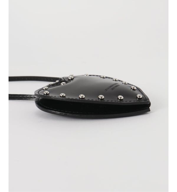FRAMeWORK「JANE SMITH/ジェーンスミス COW LEATHER STUDS HEART COIN」|ポーチ|
