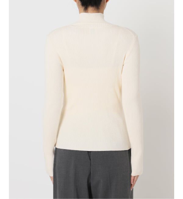 U by SPICK&SPAN「《追加》リブタートルニット」|ニット・セーター|
