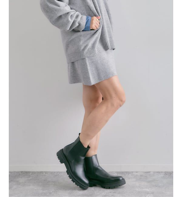 U by SPICK&SPAN「FLUFFYニットミニスカート」|スカート|