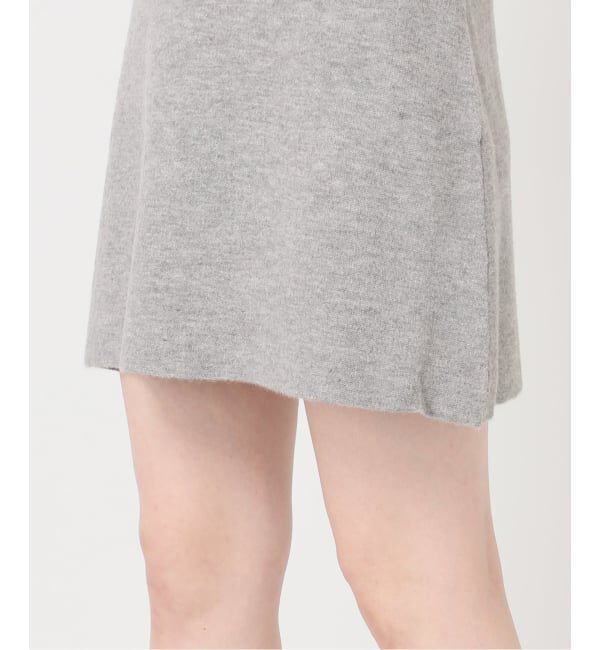U by SPICK&SPAN「FLUFFYニットミニスカート」|スカート|