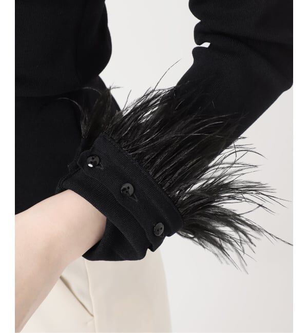 NOBLE「オーストリッチカフスタイトニット」|ニット・セーター|