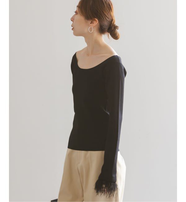 NOBLE「オーストリッチカフスタイトニット」|ニット・セーター|