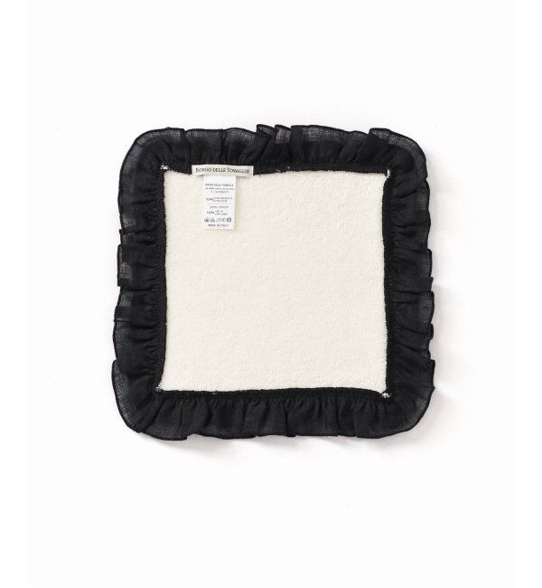  「【BORGO DELLE TOVAGLIE/ボルゴ デレ トヴァーリ】別注フリルミニタオル」|ハンカチ|