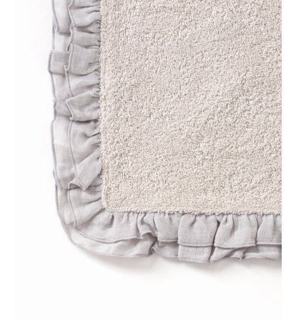  「【BORGO DELLE TOVAGLIE/ボルゴ デレ トヴァーリ】別注フリルミニタオル」|ハンカチ|