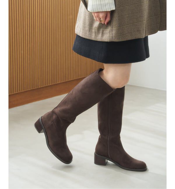  「5cmストレートロングブーツ」|ロングブーツ|