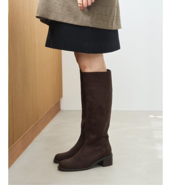  「5cmストレートロングブーツ」|ロングブーツ|