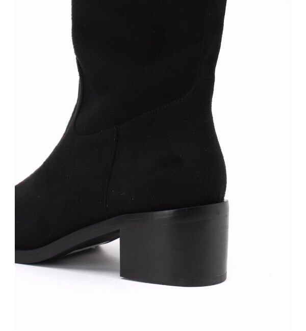  「5cmストレートロングブーツ」|ロングブーツ|