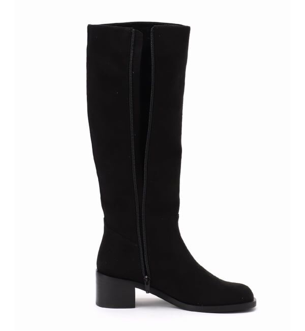  「5cmストレートロングブーツ」|ロングブーツ|