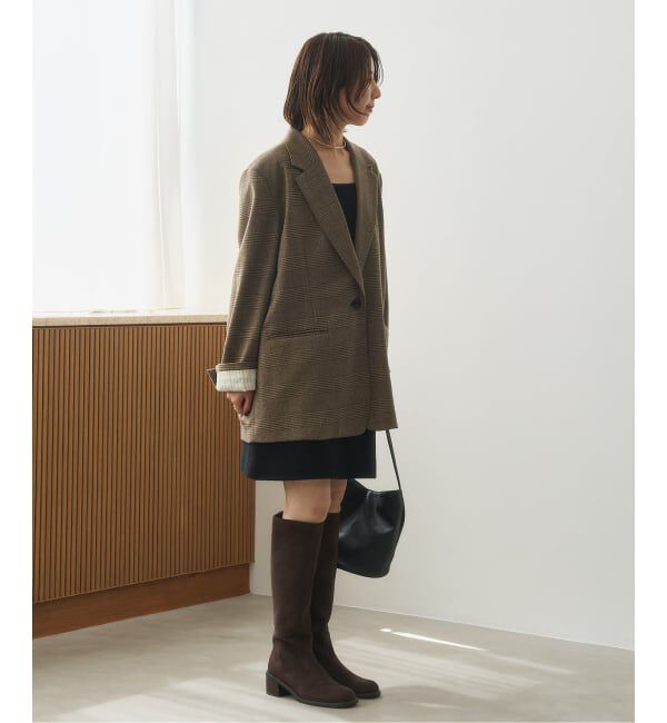  「5cmストレートロングブーツ」|ロングブーツ|