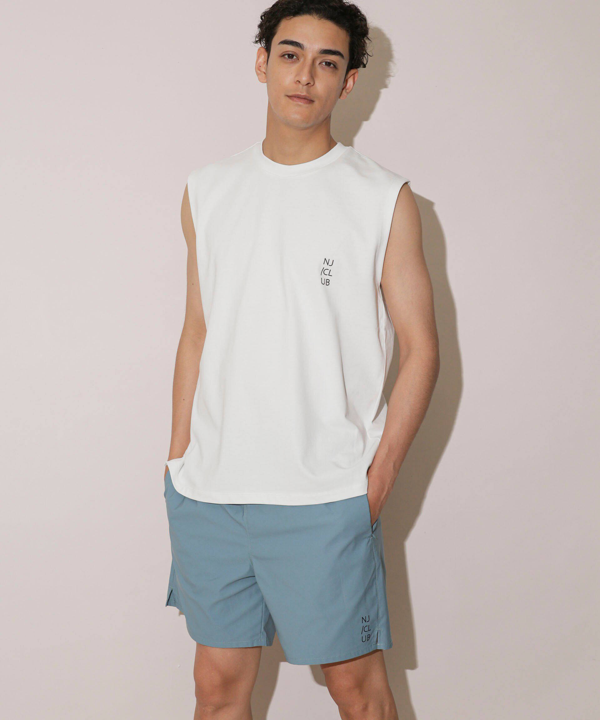 nano･universe「｢NJ/CLUB｣PARKSTOCK ベーシックタンクトップ」|Tシャツ・カットソー|ホワイト