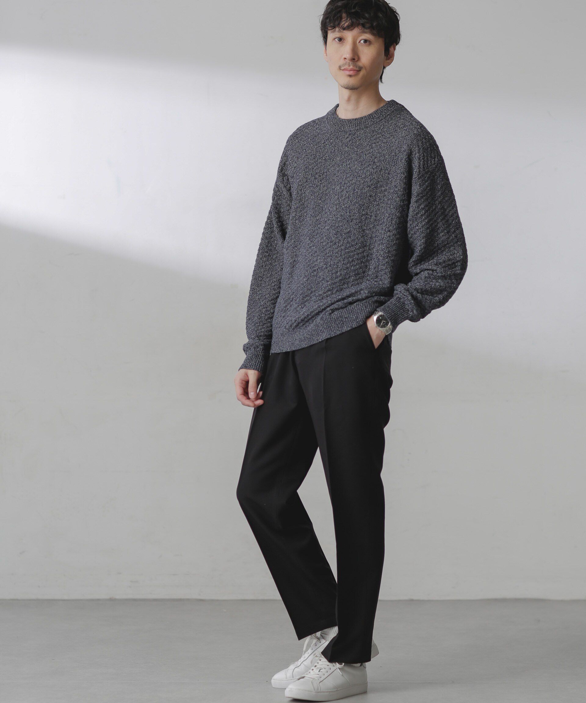 nano･universe「ALWAYS EASY ワンタックスラックス」|スラックス|