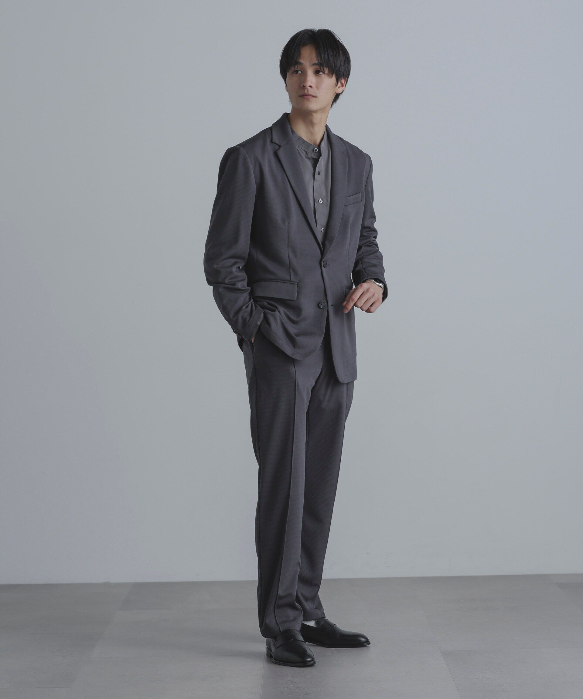 nano･universe「「N JACKET」セットアップ対応アクティブライトジャージ」|スーツ|