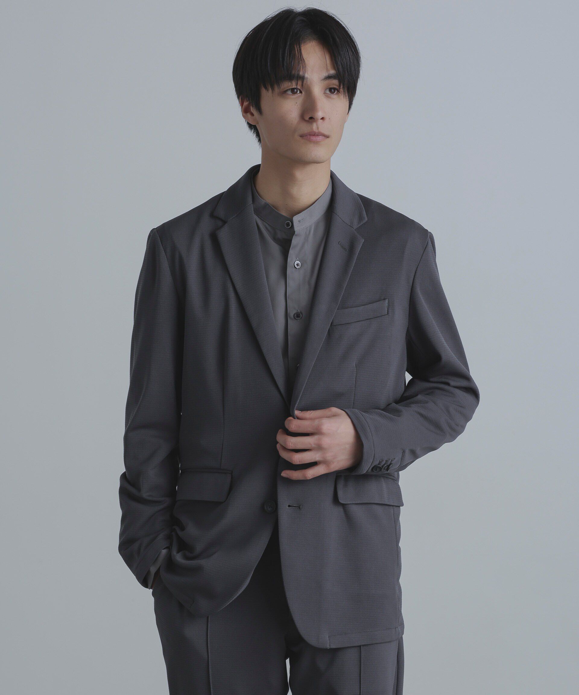 nano･universe「「N JACKET」セットアップ対応アクティブライトジャージ」|スーツ|