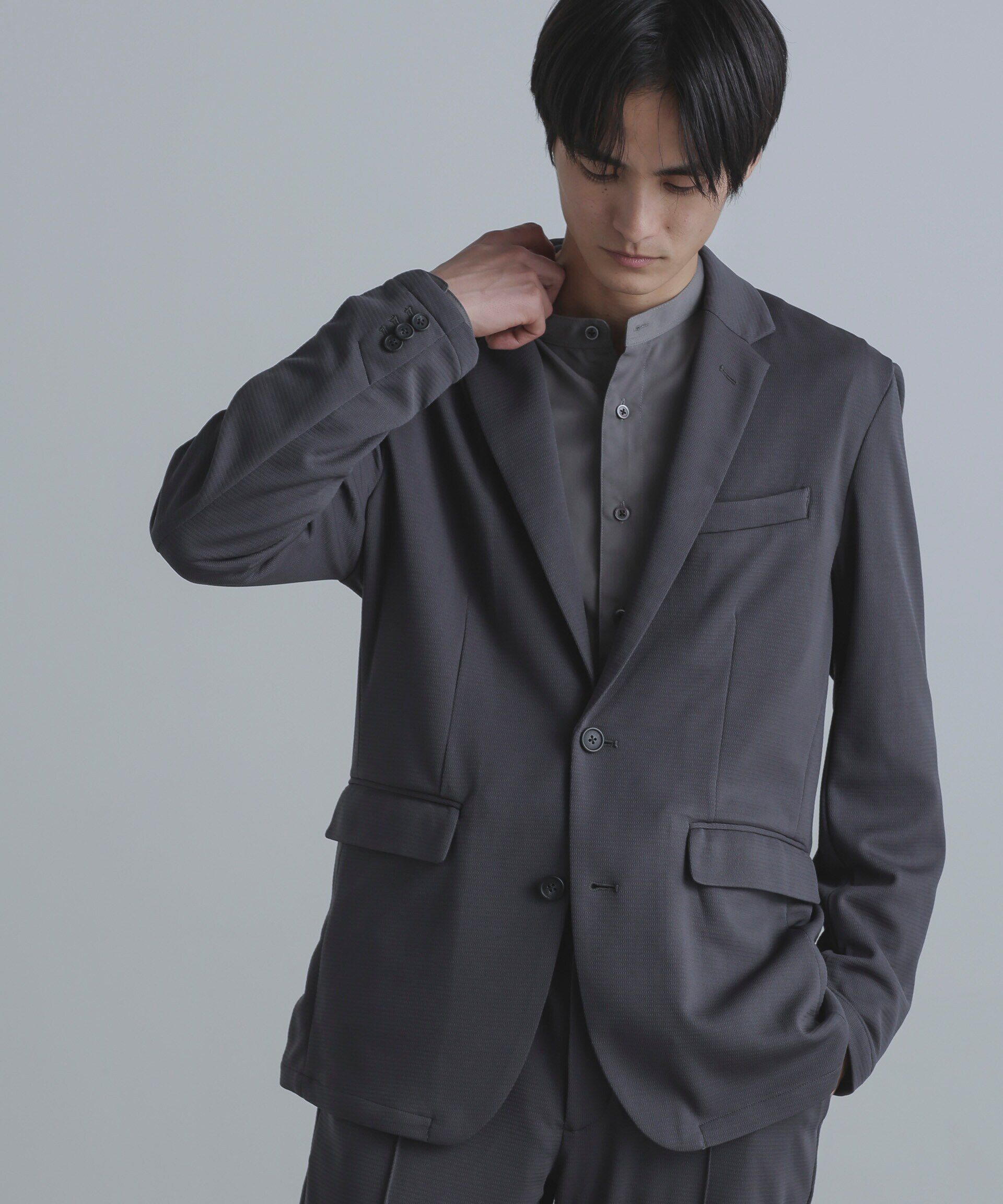 nano･universe「「N JACKET」セットアップ対応アクティブライトジャージ」|スーツ|