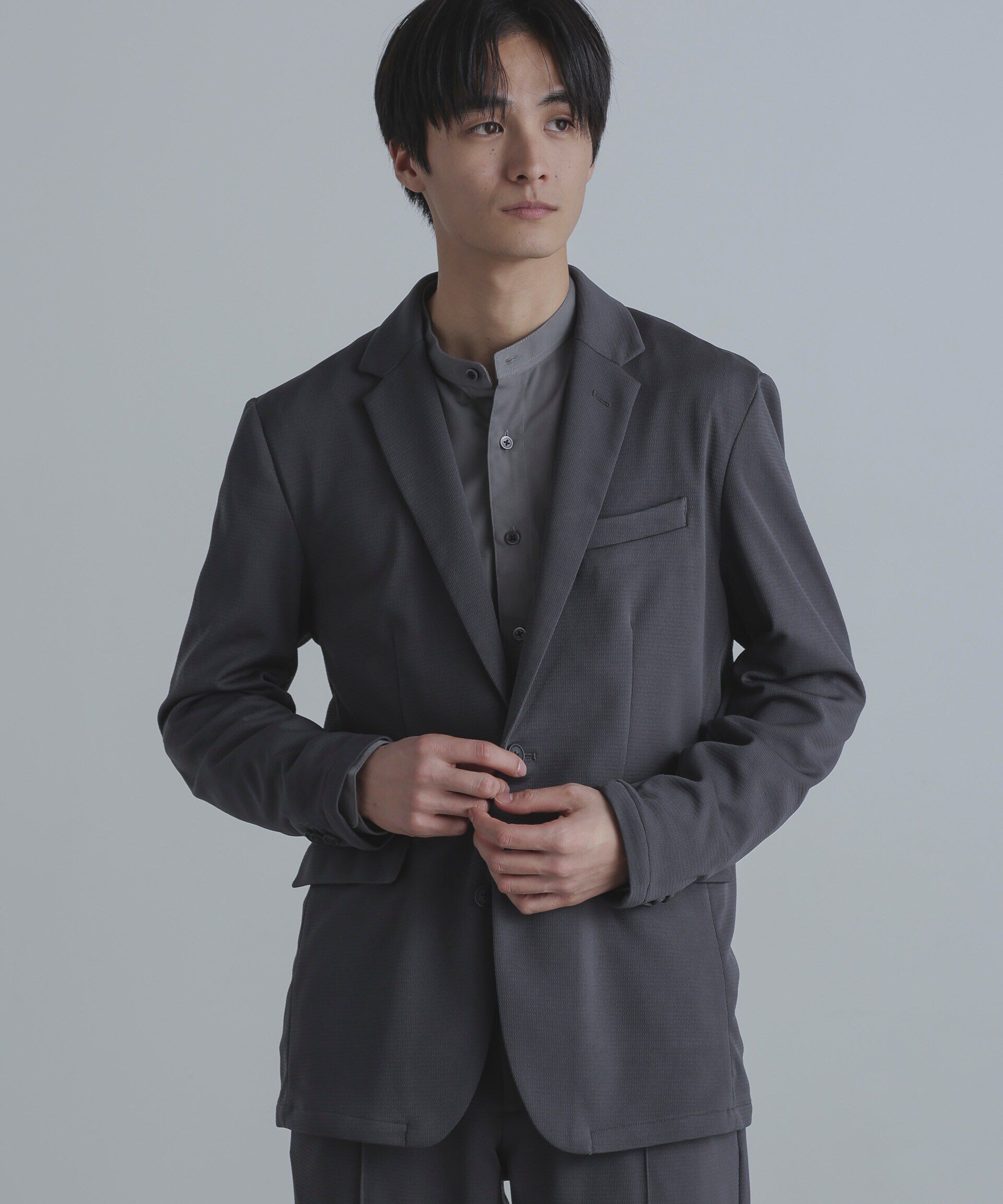 nano･universe「「N JACKET」セットアップ対応アクティブライトジャージ」|スーツ|