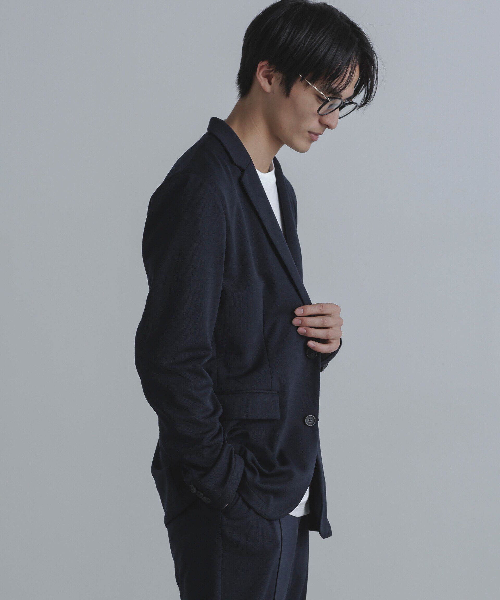 nano･universe「「N JACKET」セットアップ対応アクティブライトジャージ」|スーツ|