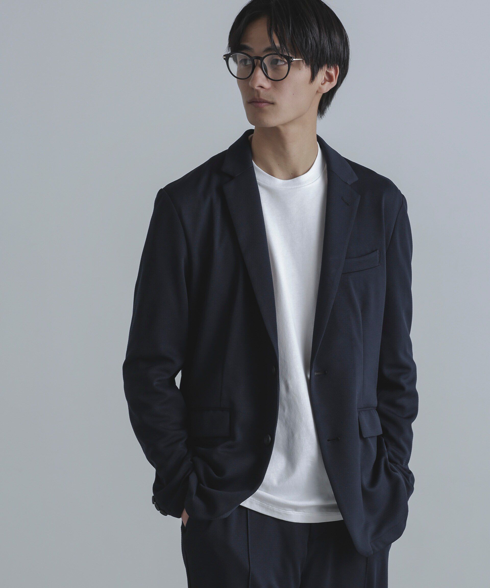 nano･universe「「N JACKET」セットアップ対応アクティブライトジャージ」|スーツ|